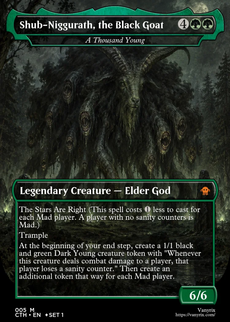 Shub-Niggurath, the Black Goat