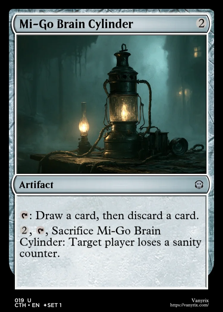 Mi-Go Brain Cylinder