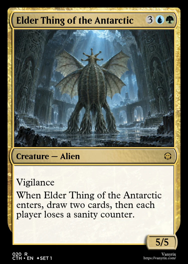 Elder Thing of the Antarctic