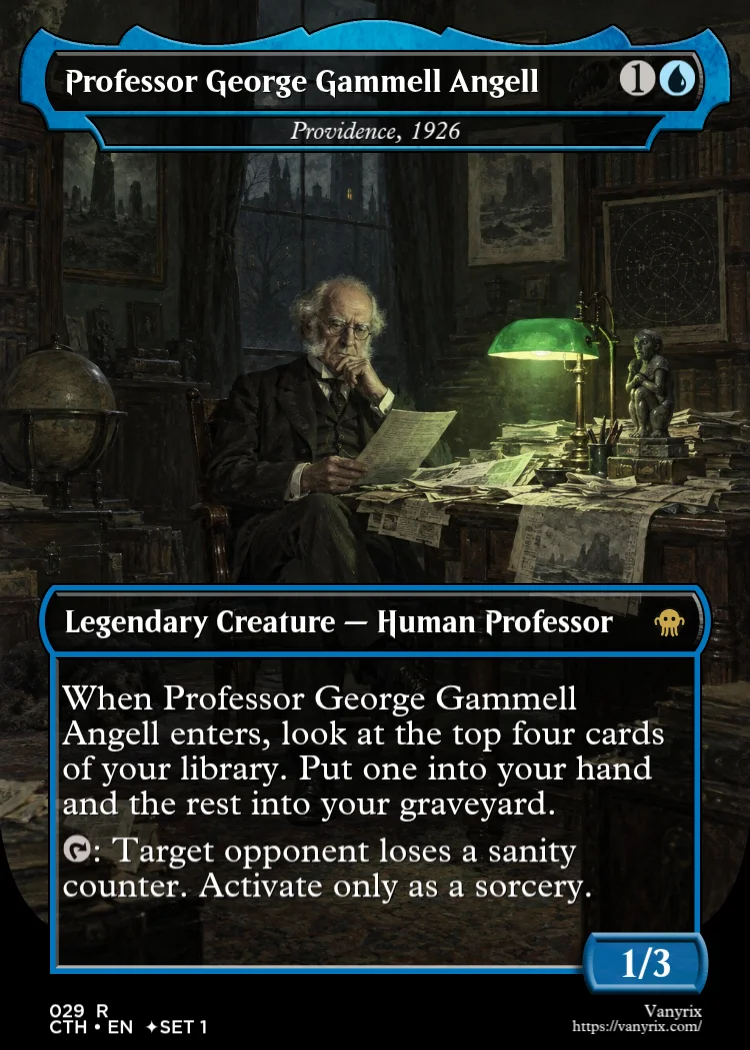 Professor George Gammell Angell