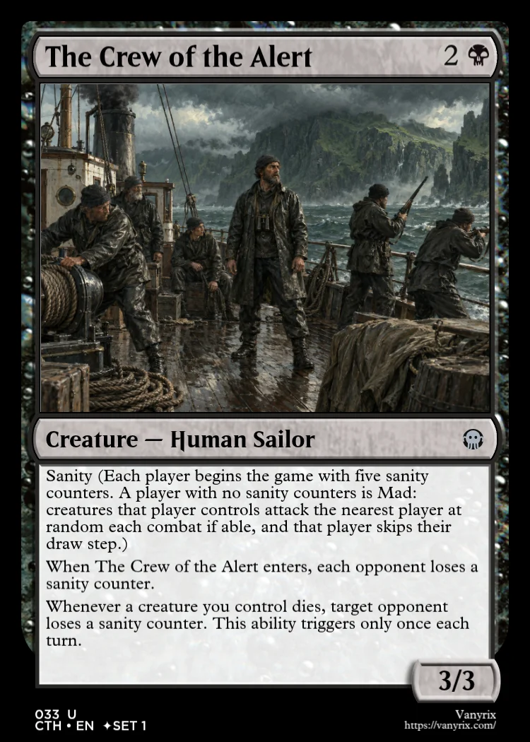 The Crew of the Alert