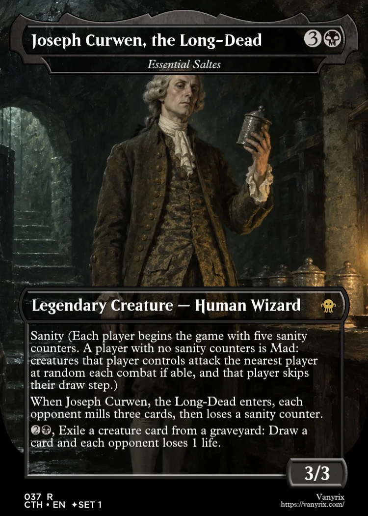 Joseph Curwen, the Long-Dead
