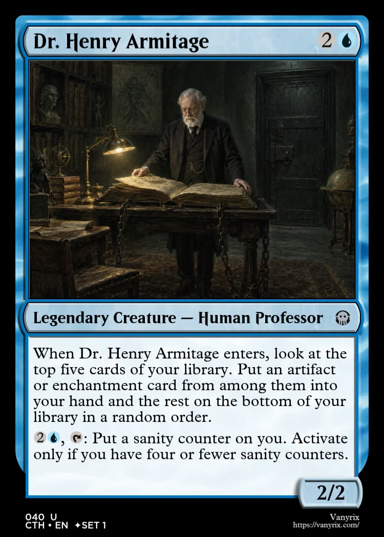 Dr. Henry Armitage