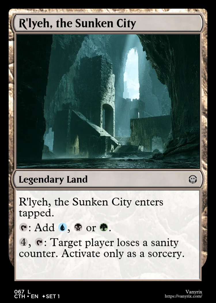 R'lyeh, the Sunken City