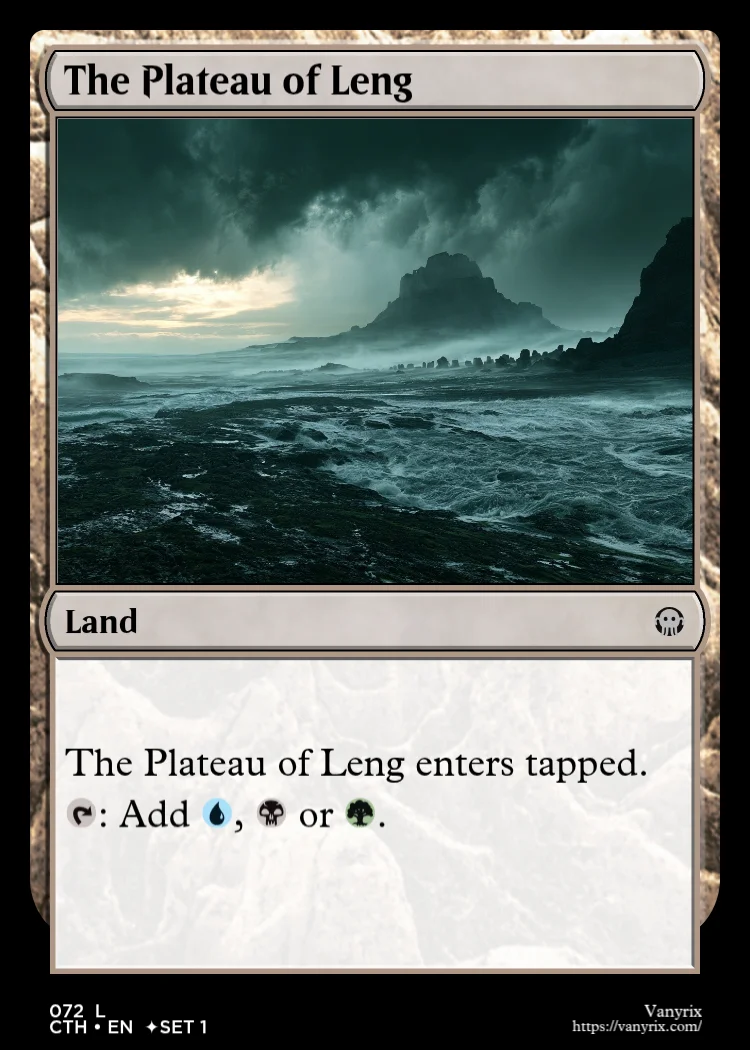 The Plateau of Leng
