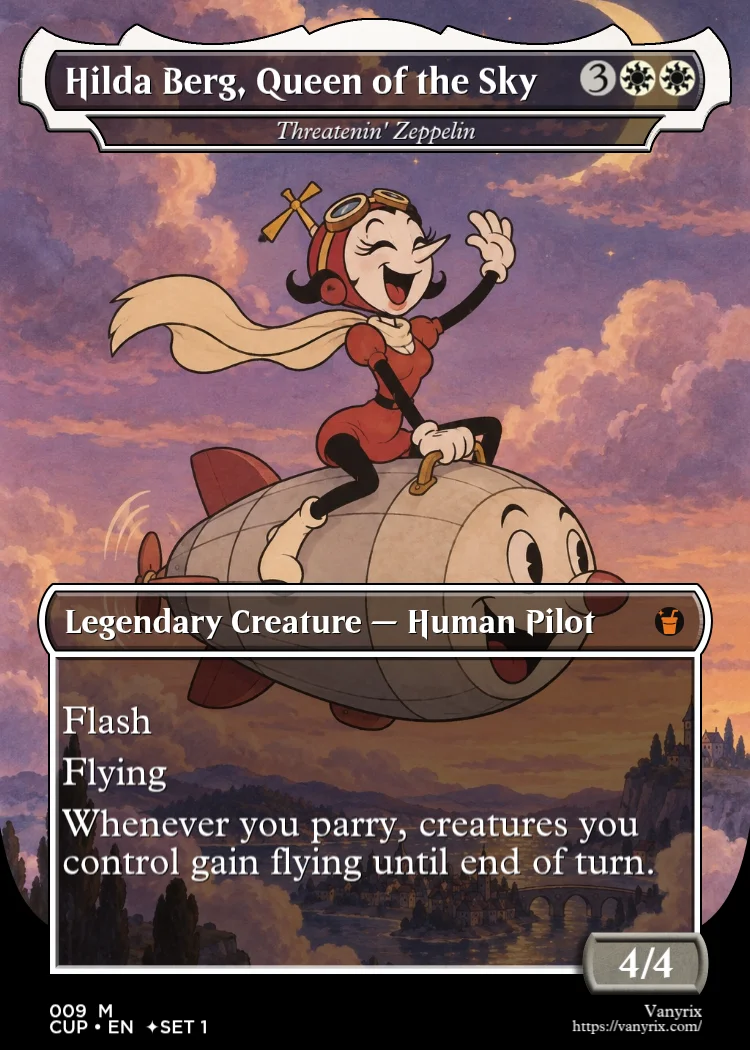 Hilda Berg, Queen of the Sky