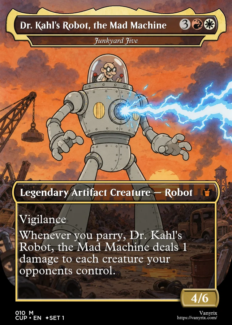 Dr. Kahl's Robot, the Mad Machine