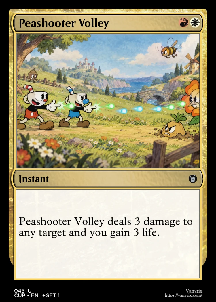 Peashooter Volley