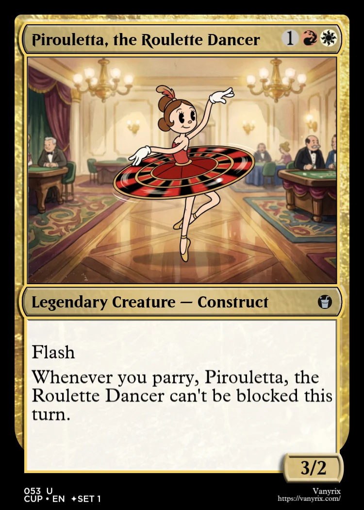 Pirouletta, the Roulette Dancer