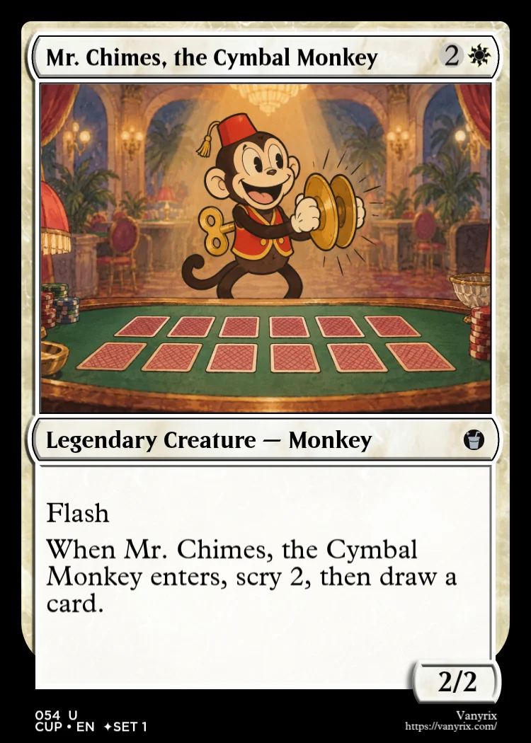 Mr. Chimes, the Cymbal Monkey