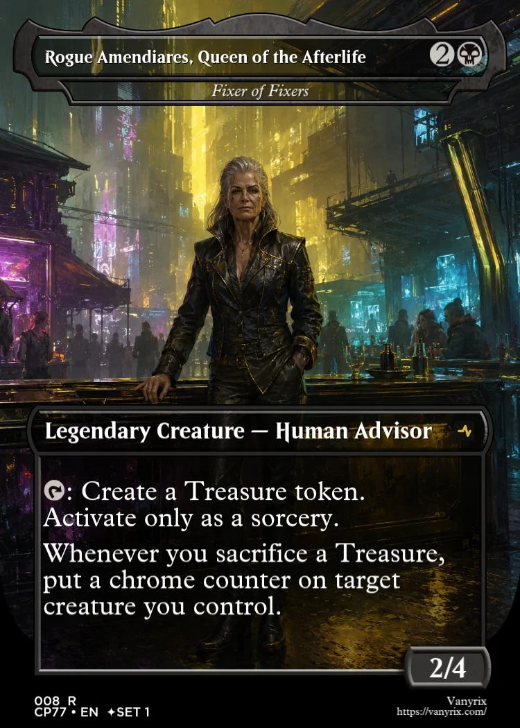 Rogue Amendiares, Queen of the Afterlife