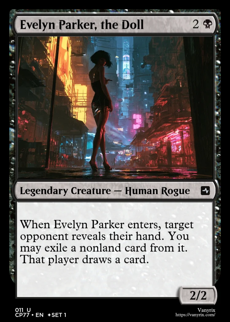 Evelyn Parker, the Doll