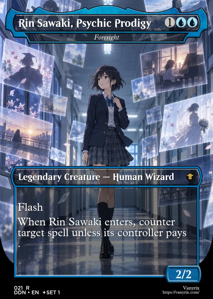Rin Sawaki, Psychic Prodigy