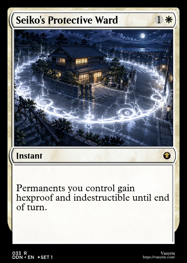 Seiko's Protective Ward