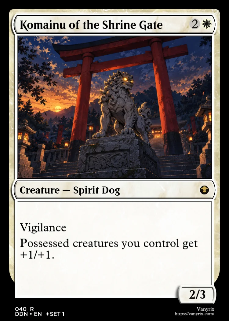 Komainu of the Shrine Gate