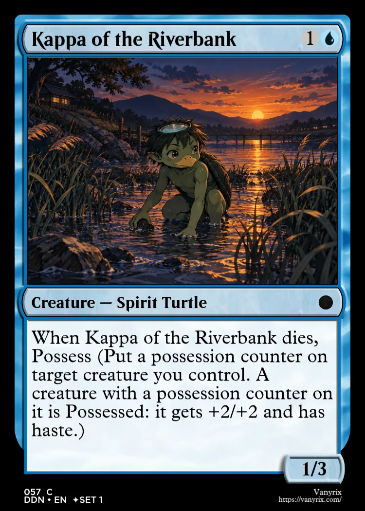 Kappa of the Riverbank