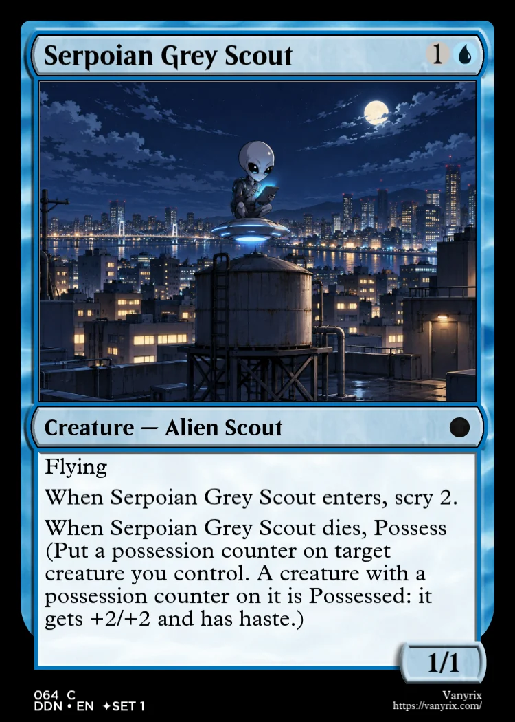 Serpoian Grey Scout