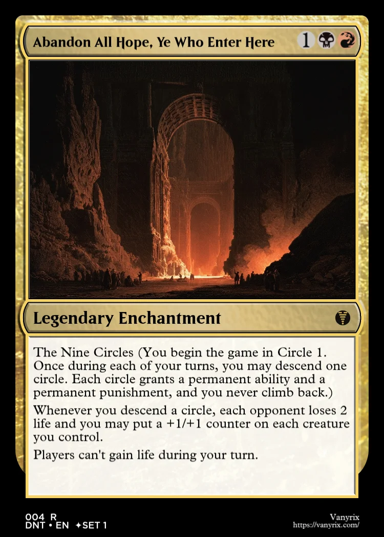 Abandon All Hope, Ye Who Enter Here
