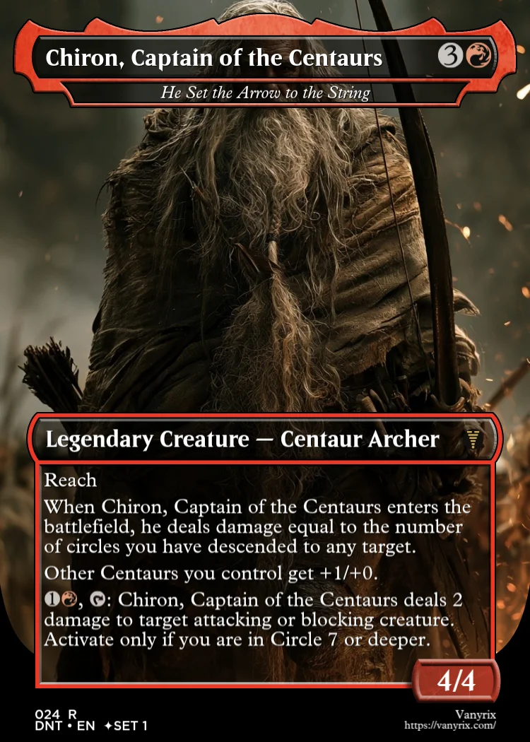 Chiron, Captain of the Centaurs