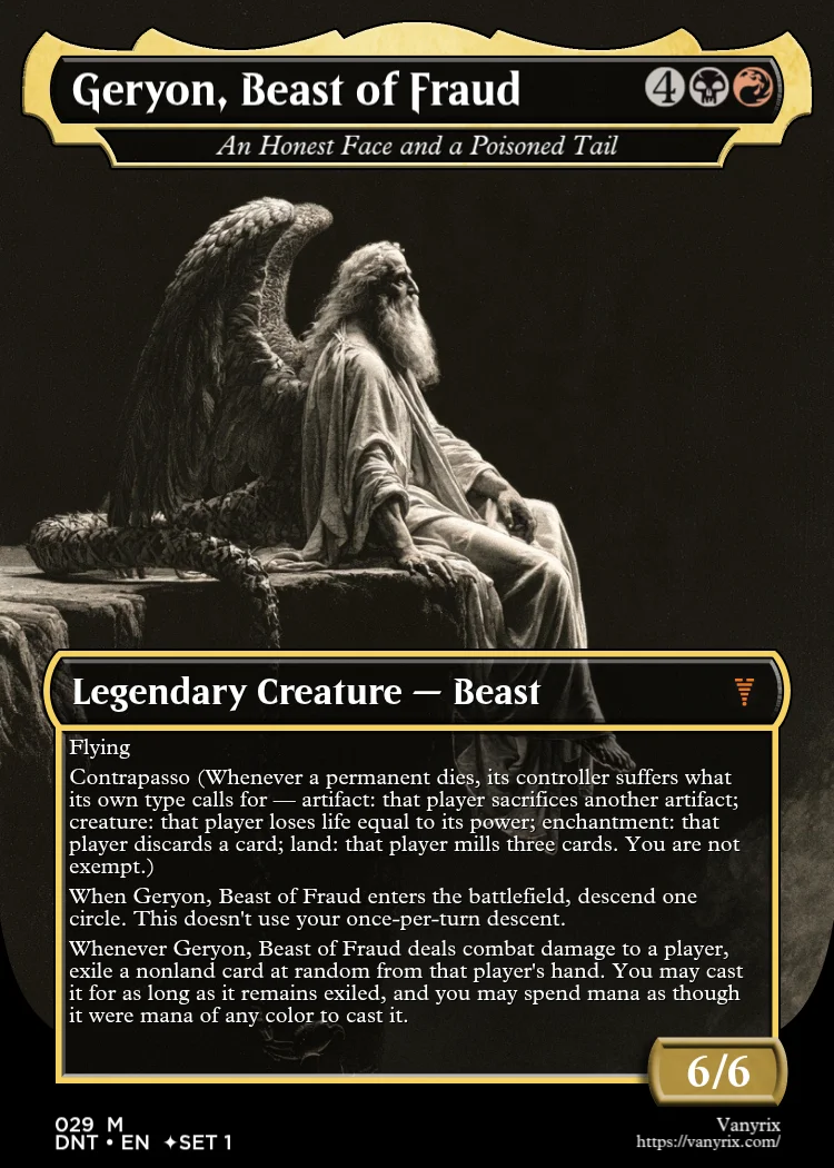 Geryon, Beast of Fraud