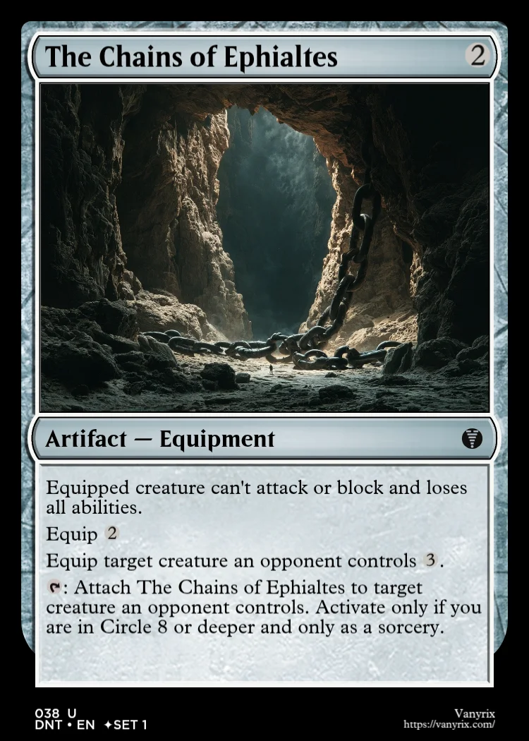 The Chains of Ephialtes