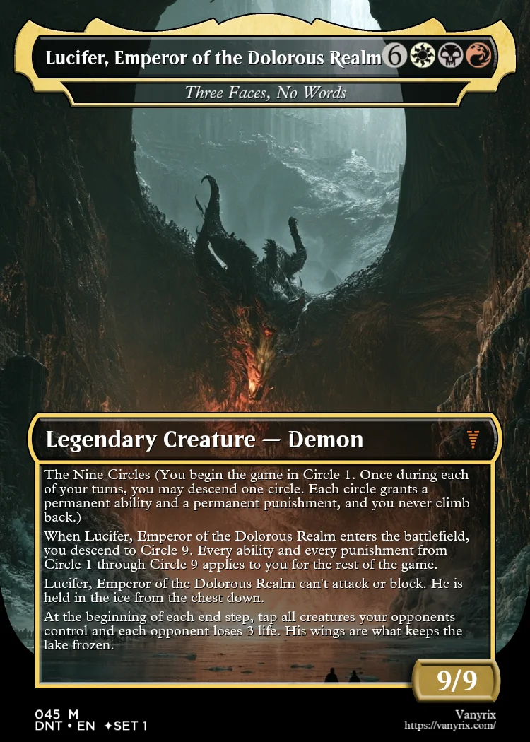 Lucifer, Emperor of the Dolorous Realm