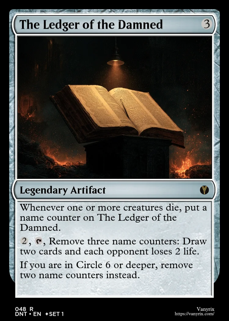 The Ledger of the Damned