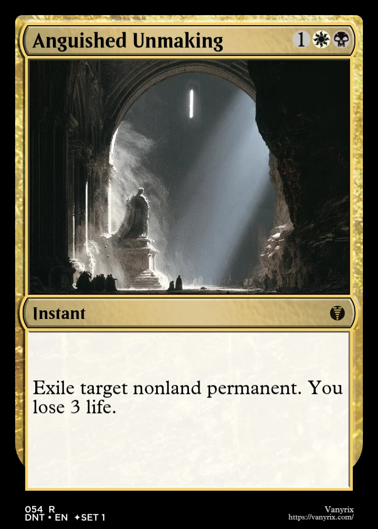 Anguished Unmaking