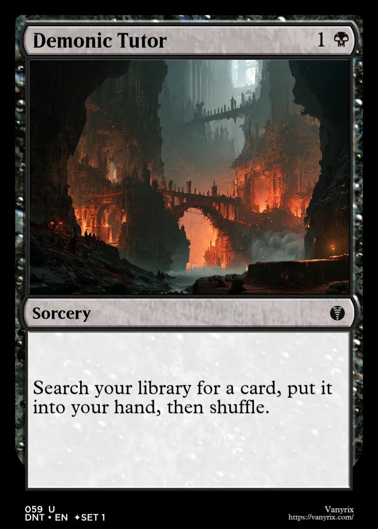 Demonic Tutor