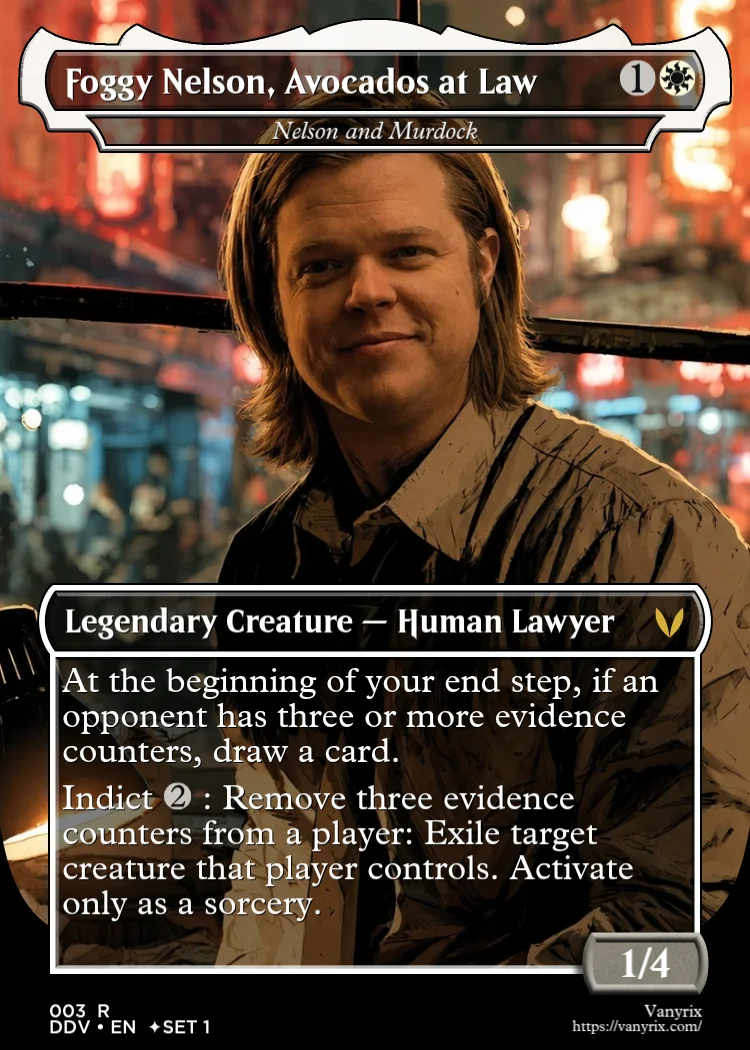 Foggy Nelson, Avocados at Law