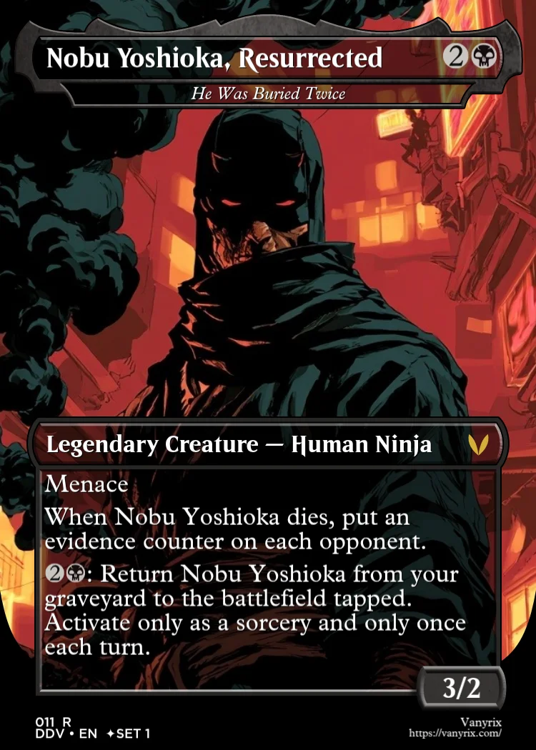 Nobu Yoshioka, Resurrected