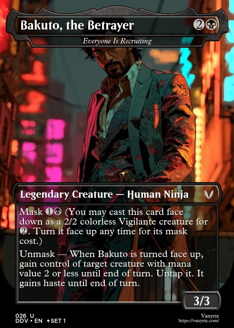 Bakuto, the Betrayer