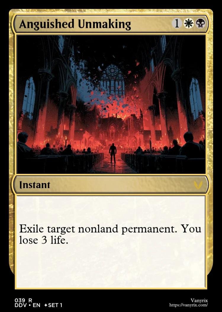 Anguished Unmaking