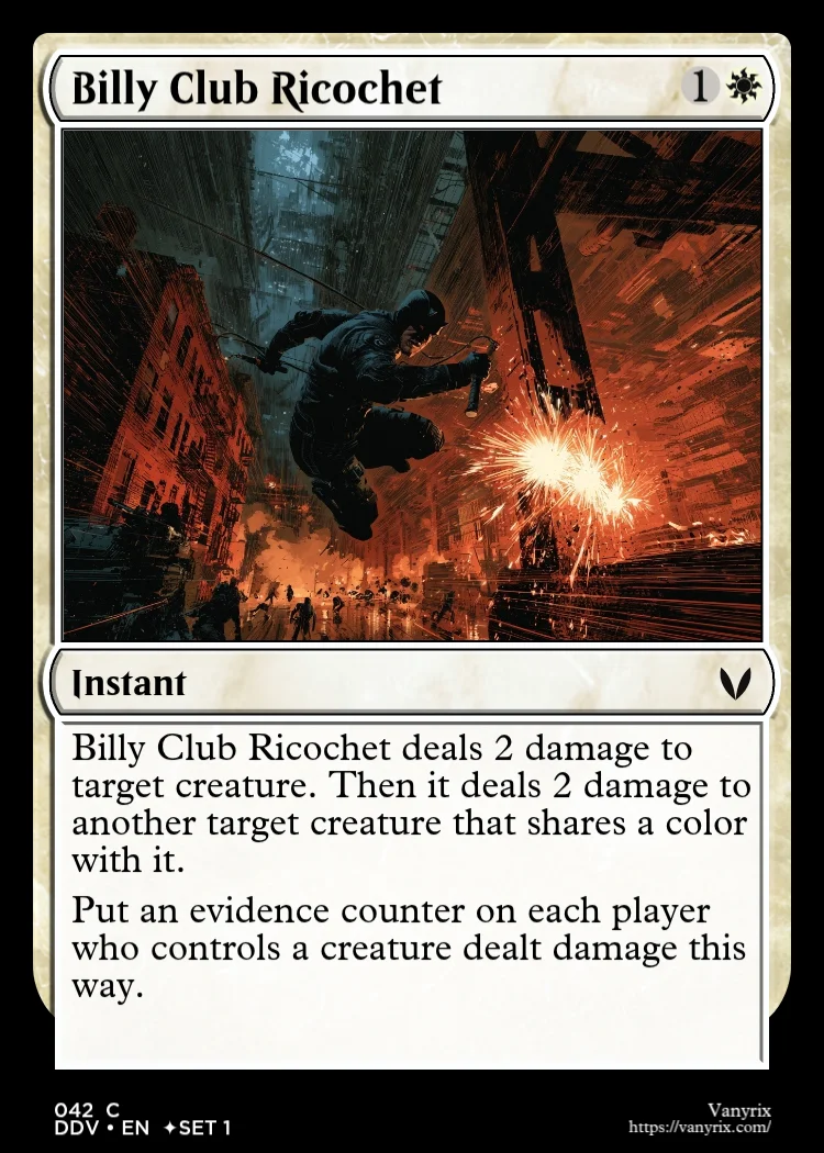 Billy Club Ricochet