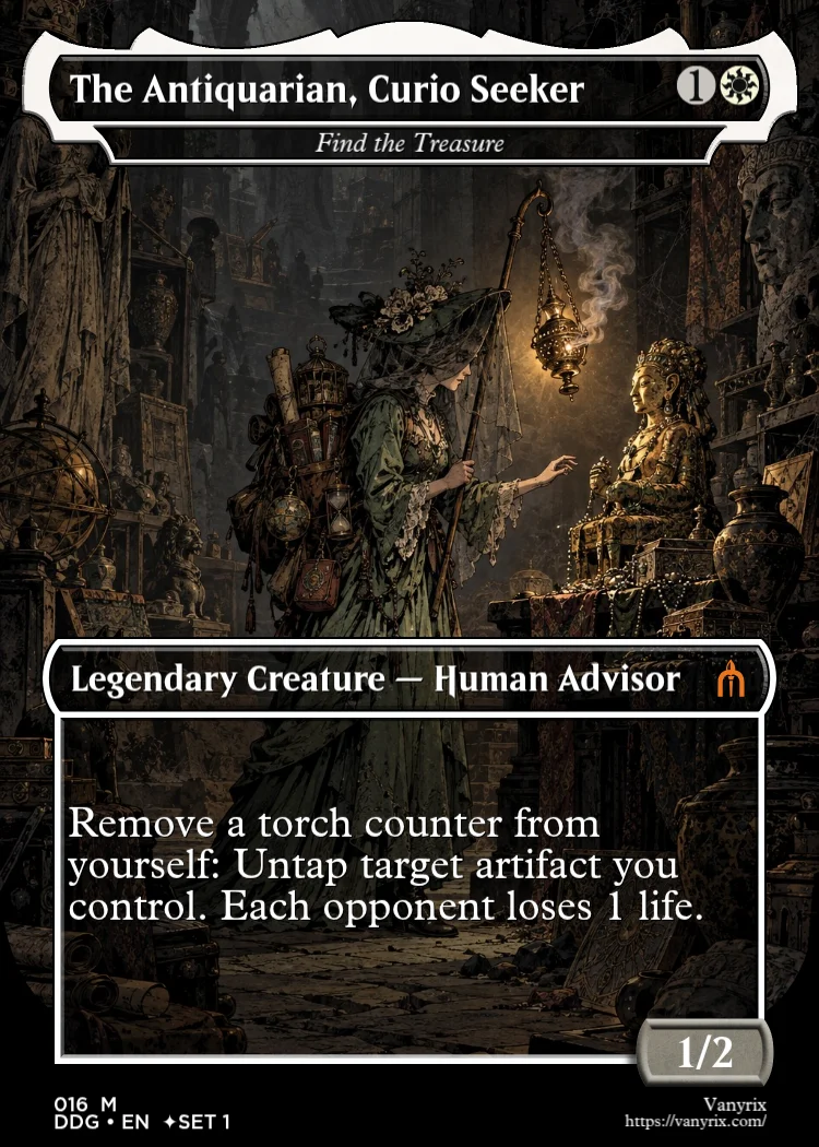 The Antiquarian, Curio Seeker