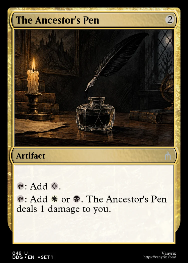 The Ancestor's Pen