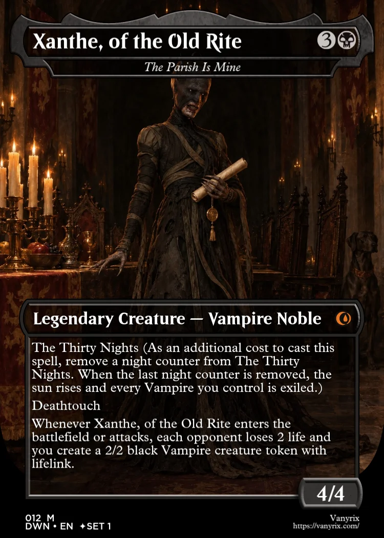 Xanthe, of the Old Rite