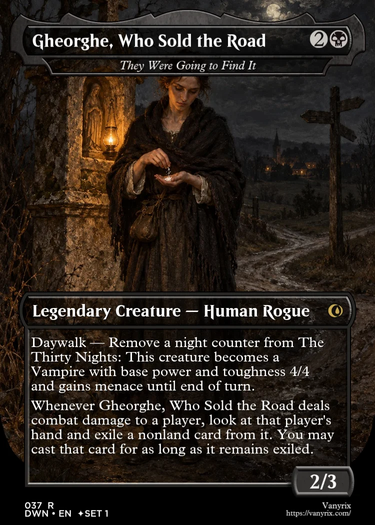Gheorghe, Who Sold the Road