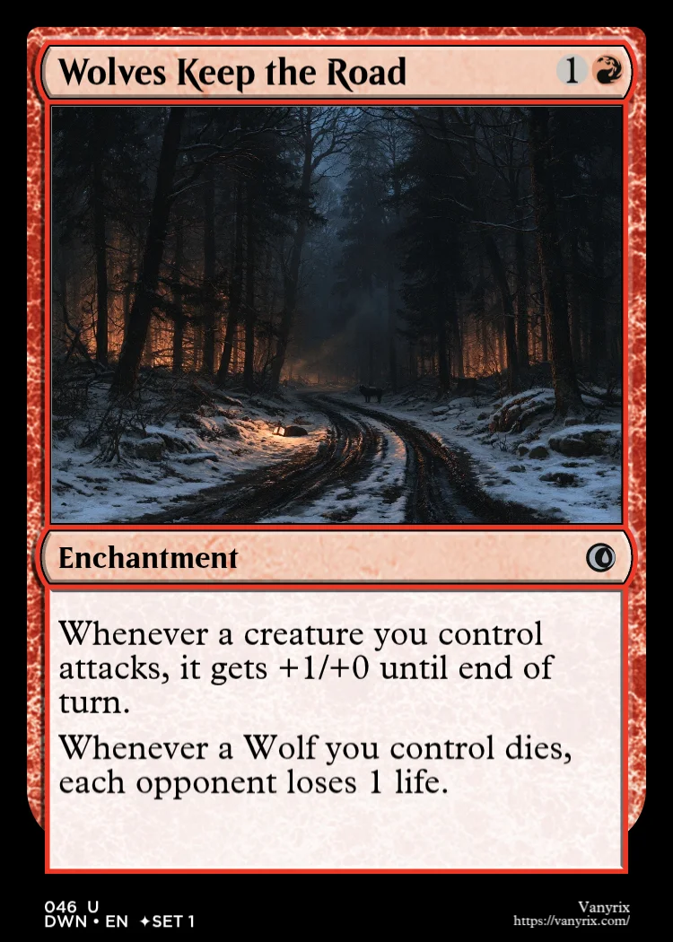 Wolves Keep the Road