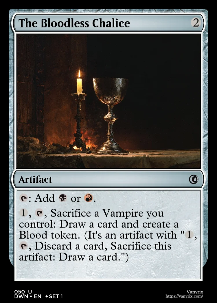 The Bloodless Chalice