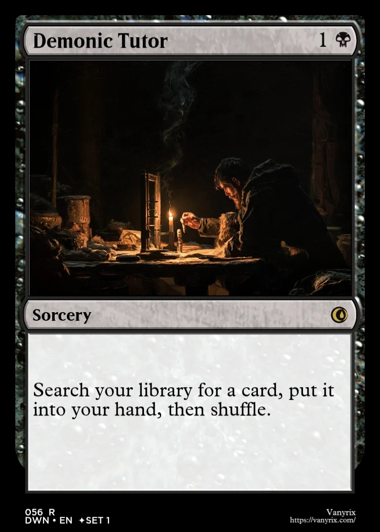 Demonic Tutor