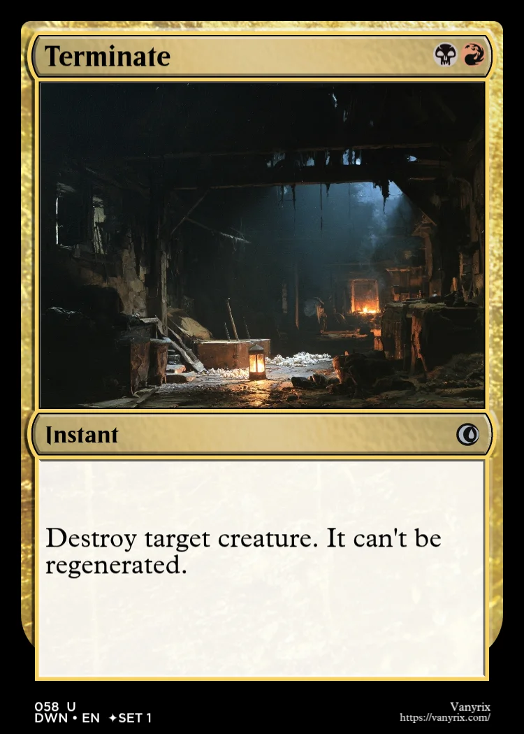 Terminate