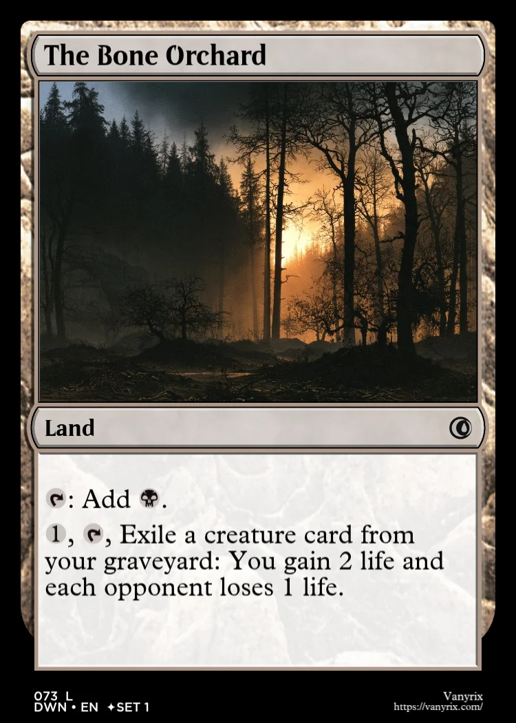 The Bone Orchard