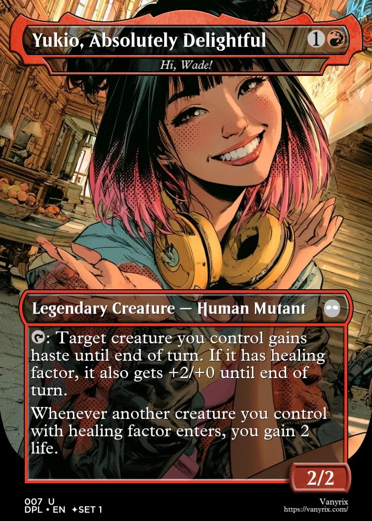Yukio, Absolutely Delightful