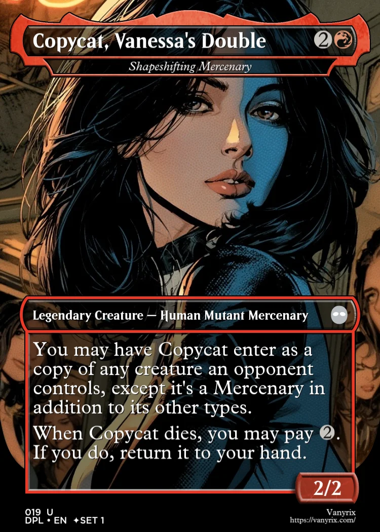 Copycat, Vanessa's Double