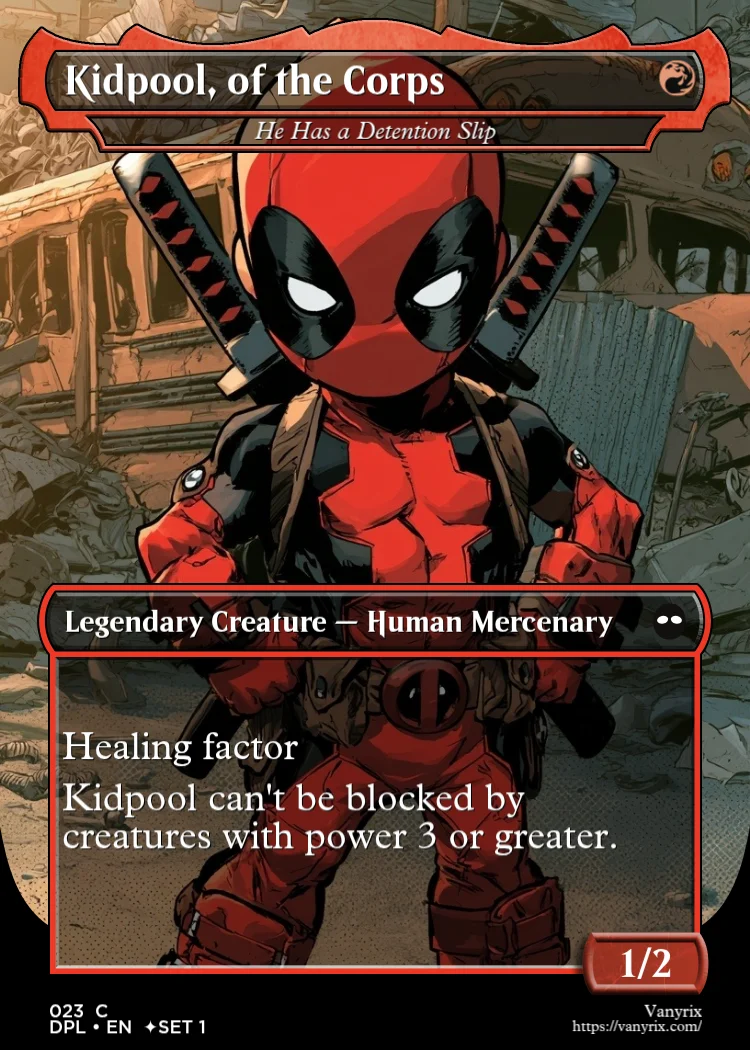 Kidpool, of the Corps