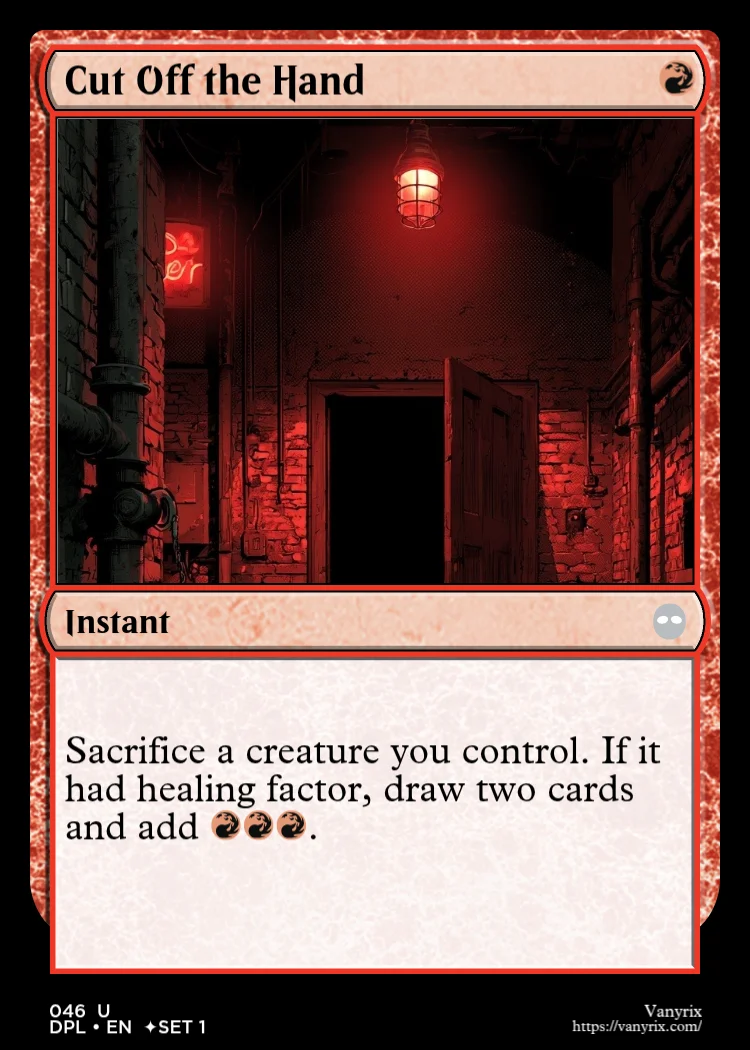 Cut Off the Hand