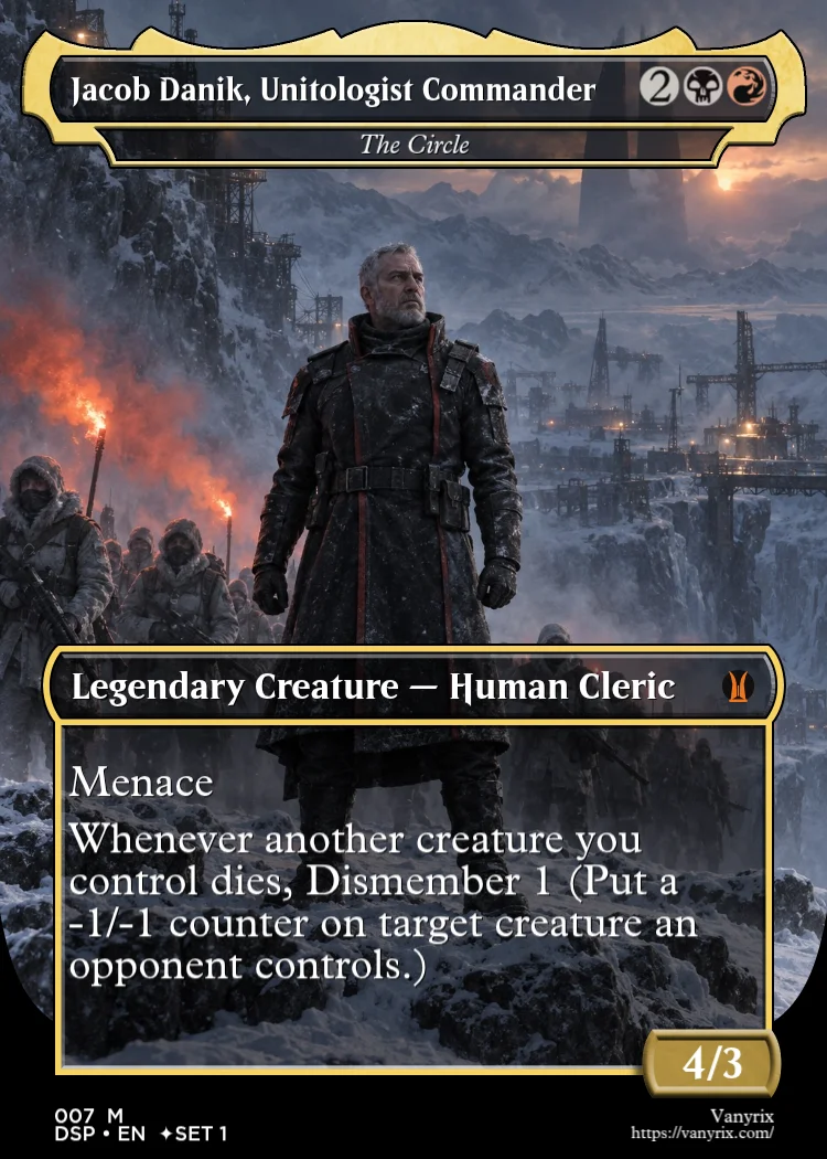 Jacob Danik, Unitologist Commander