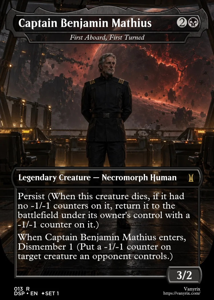 Captain Benjamin Mathius