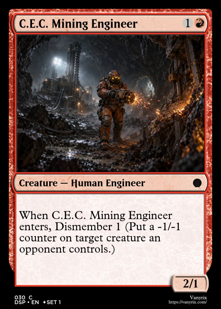 C.E.C. Mining Engineer